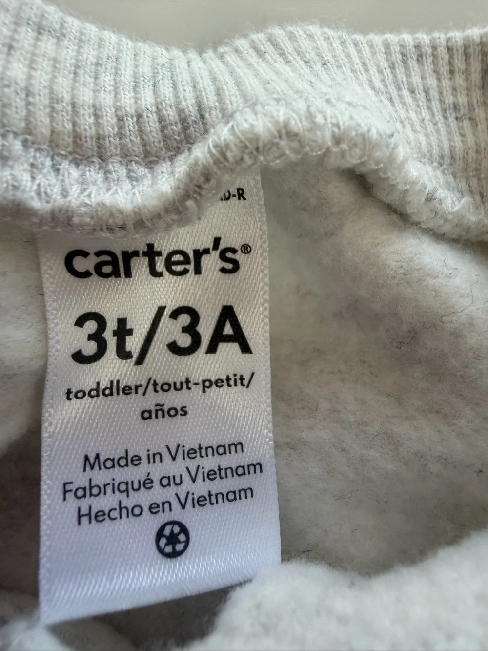Carter's Gray Star-Print Sweatshirt & Joggers Set